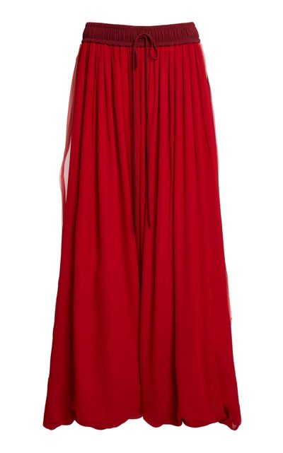 Christopher Esber Christopher Esber Glacis Baloon Silk Trousers