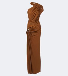 Christopher Esber Christopher Esber Helix Crystal draped gown