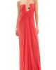 Christopher Esber Christopher Esber Helix Crystal Strapless Gown Paprika - 1