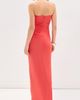 Christopher Esber Christopher Esber Helix Crystal Strapless Gown Paprika - 4