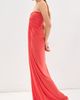 Christopher Esber Christopher Esber Helix Crystal Strapless Gown Paprika - 5