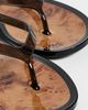 Christopher Esber Christopher Esber Jo Jelly Flip Flops Black/Burl - 6