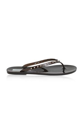 Christopher Esber Christopher Esber Jo Studded PVC Flip Flop Sandals