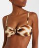 Christopher Esber Christopher Esber Leopard-print ruched bikini top - 4