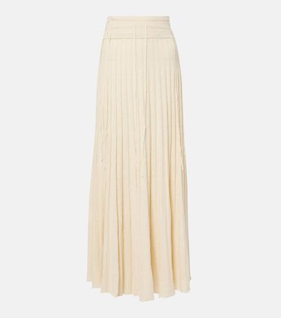 Christopher Esber Christopher Esber Linen and silk-blend maxi skirt