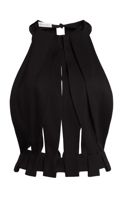 Christopher Esber Christopher Esber Maelis Cropped Halter Top