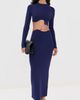 Christopher Esber Christopher Esber Maparadita Midi Skirt Violet - 5