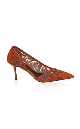 Christopher Esber Christopher Esber Max Lasercut Calf Hair Pump