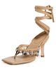 Christopher Esber Christopher Esber Memento Charm Flip Flop Heels Amber - 1
