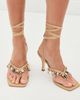 Christopher Esber Christopher Esber Memento Charm Flip Flop Heels Amber - 3