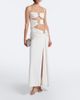 Christopher Esber Christopher Esber Molten wedge thong sandals - 4