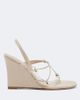 Christopher Esber Christopher Esber Molten wedge thong sandals - 5