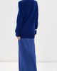 Christopher Esber Christopher Esber Monument Long Silk Dress Ink - 3