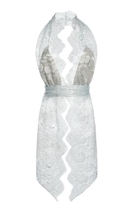 Christopher Esber Christopher Esber Moonlit Patina Lace Scarf Top