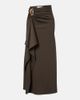 Christopher Esber Christopher Esber Occhio embellished jersey maxi skirt - 1
