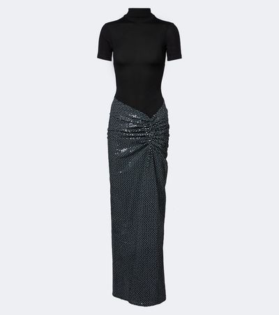 Christopher Esber Christopher Esber Opaline ruched sequined gown