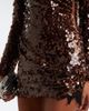 Christopher Esber Christopher Esber Opaline sequined open-back minidress - 2