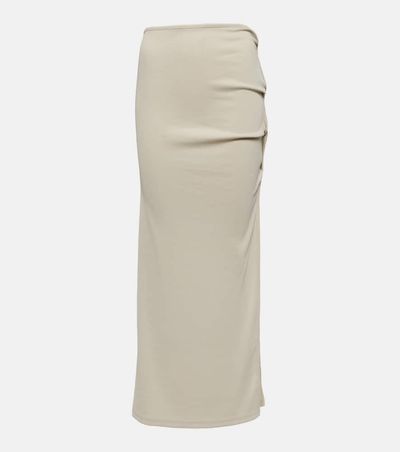 Christopher Esber Christopher Esber Open Twist ribbed-knit maxi skirt