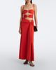 Christopher Esber Christopher Esber Orbit gathered cutout maxi dress - 2