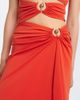 Christopher Esber Christopher Esber Orbit gathered cutout maxi dress - 5