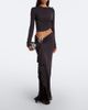 Christopher Esber Christopher Esber Orica Crystal gathered jersey maxi skirt - 2