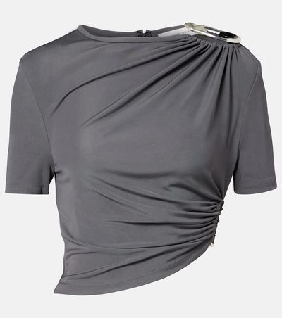 Christopher Esber Christopher Esber Orica embellished jersey top