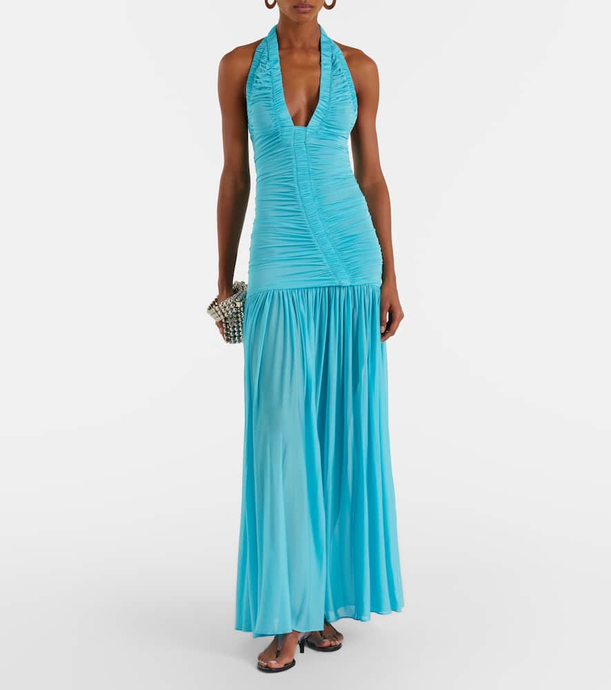 Christopher Esber - Orion ruched jersey maxi dress