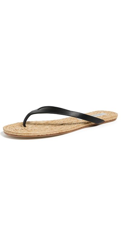 Christopher Esber Christopher Esber Palma Flip Flops Black/Natural