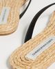 Christopher Esber Christopher Esber Palma Flip Flops Black/Natural - 4