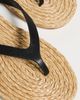 Christopher Esber Christopher Esber Palma Flip Flops Black/Natural - 6