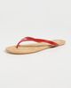 Christopher Esber Christopher Esber Palma Flip Flops Carmine Red/Natural - 2