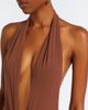 Christopher Esber Christopher Esber Pierced Orbit halterneck jersey minidress - 3