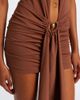 Christopher Esber Christopher Esber Pierced Orbit halterneck jersey minidress - 4