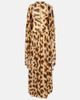 Christopher Esber Christopher Esber Printed draped caped gown - 1