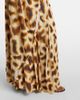 Christopher Esber Christopher Esber Printed draped caped gown - 4