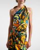 Christopher Esber Christopher Esber Printed draped silk top - 2
