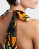 Christopher Esber Christopher Esber Printed draped silk top - 6