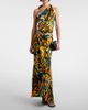 Christopher Esber Christopher Esber Printed draped silk top - 7