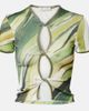 Christopher Esber Christopher Esber Printed ribbed-knit jersey top - 1
