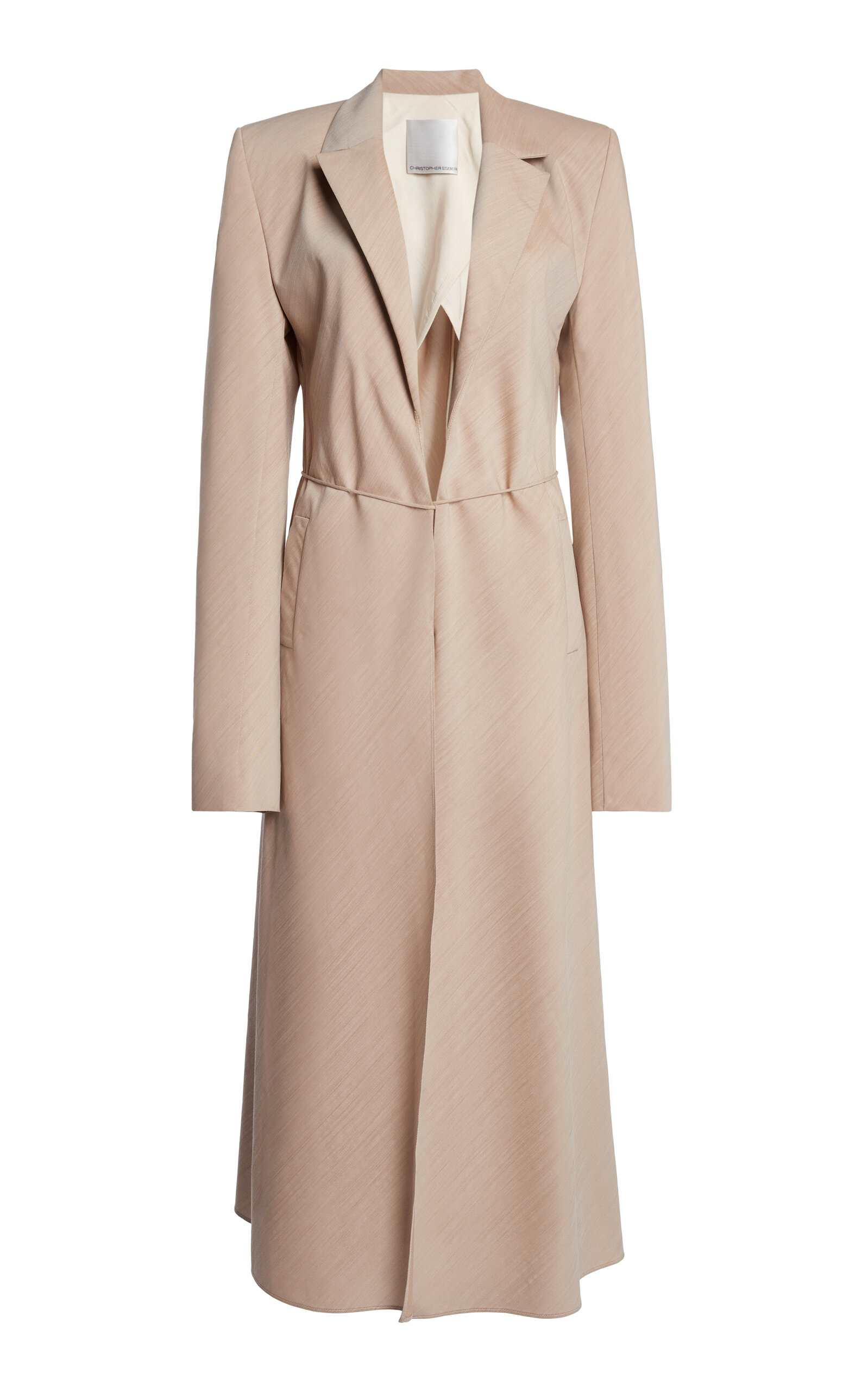 Christopher Esber Christopher Esber Ren Bias Wool Coat