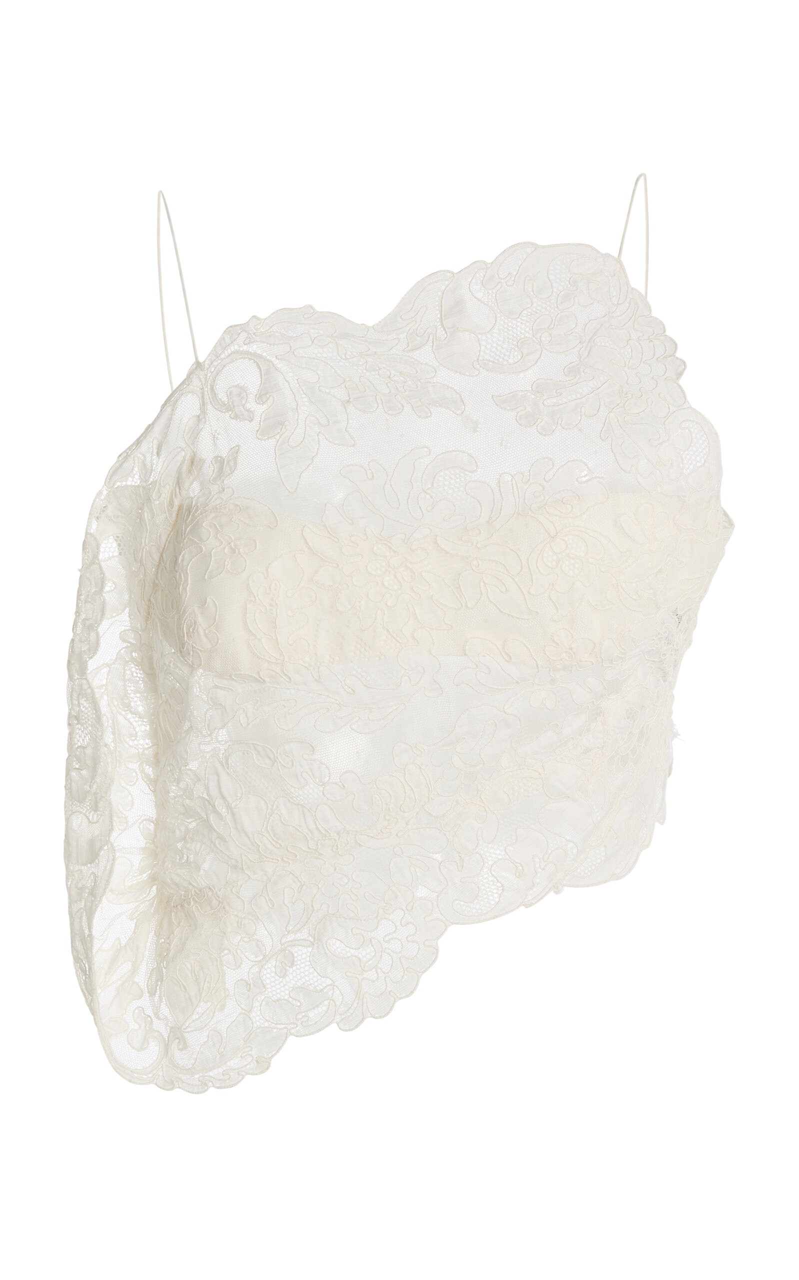 Christopher Esber Christopher Esber Reverie Floating Lace CottonSilk Cami