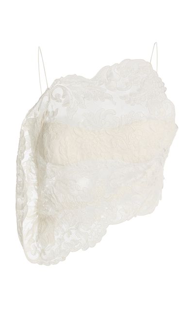 Christopher Esber Christopher Esber Reverie Floating Lace CottonSilk Cami