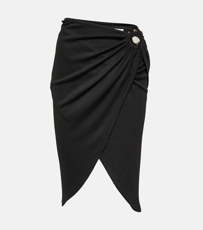 Christopher Esber Christopher Esber Ring-detail wrap skirt