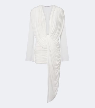 Christopher Esber Christopher Esber Ripple draped asymmetric minidress
