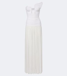 Christopher Esber Christopher Esber Salacia ruched bustier gown