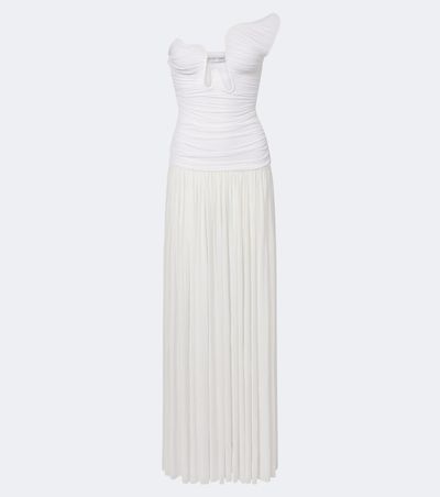 Christopher Esber Christopher Esber Salacia ruched bustier gown