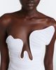 Christopher Esber Christopher Esber Salacia ruched bustier gown - 3