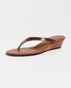 Christopher Esber Christopher Esber Scala Embossed Wedges Cognac - 2