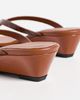 Christopher Esber Christopher Esber Scala Embossed Wedges Cognac - 4