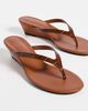 Christopher Esber Christopher Esber Scala Embossed Wedges Cognac - 5